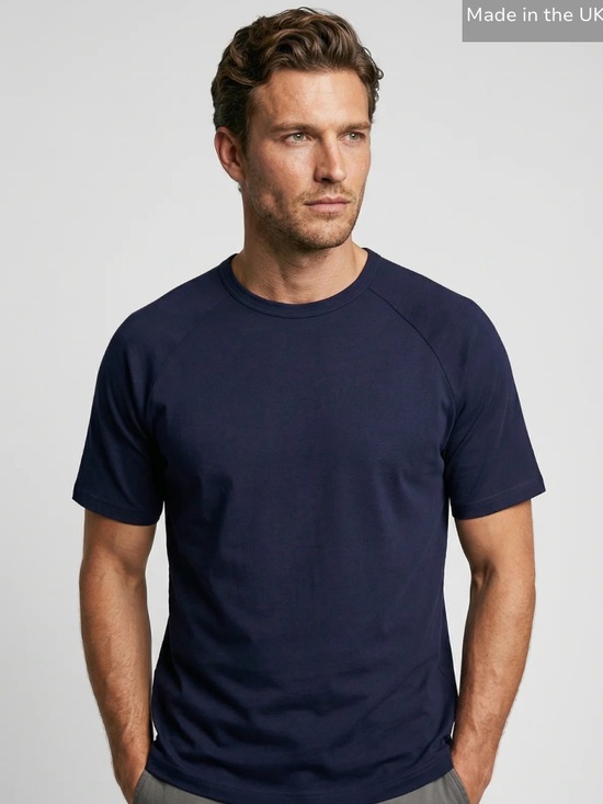 Wear London Other - Wear London HOXTON RAGLAN SLEEVE FITTED Cotton Crewneck Tee NWT Minimalist XL